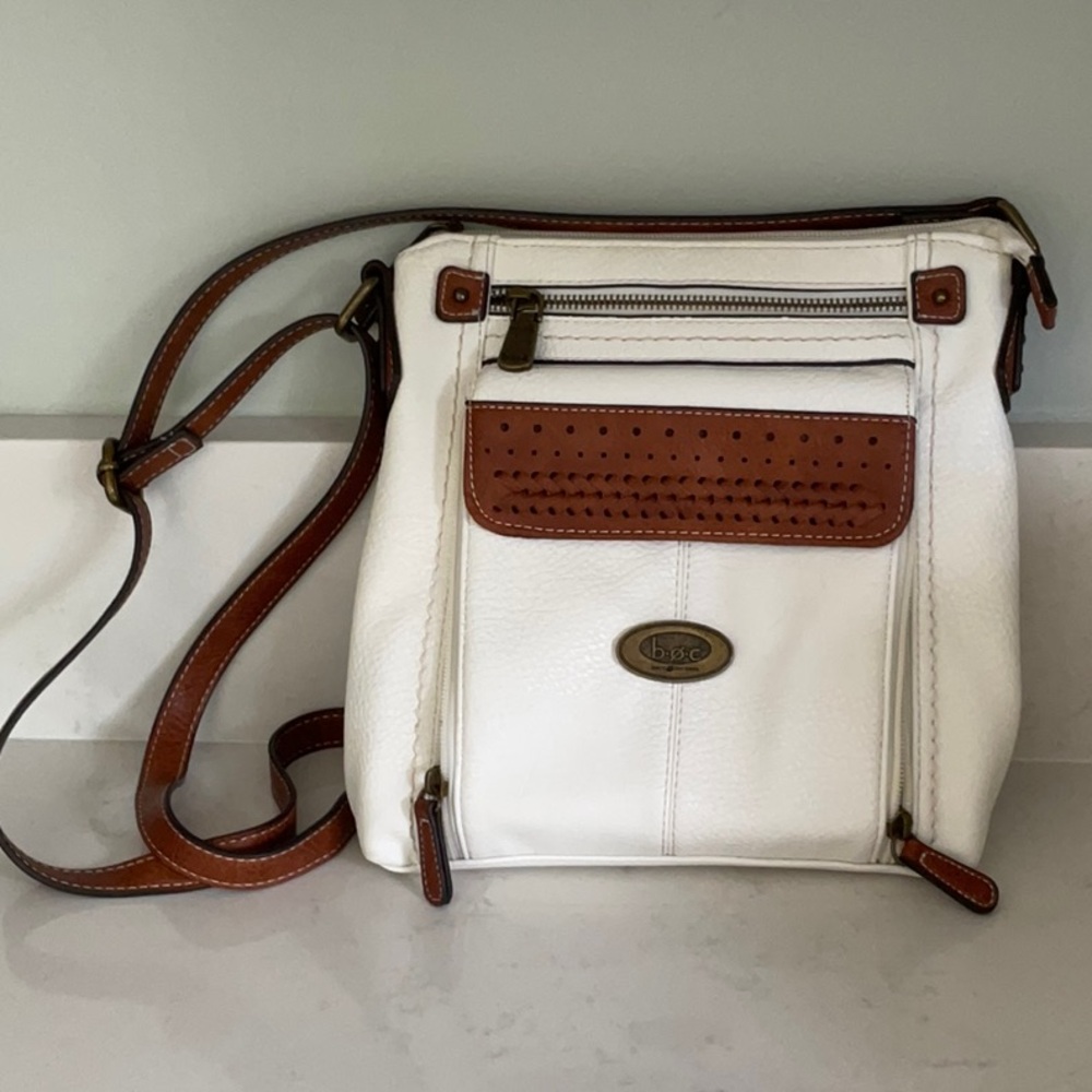boc pebble grain faux leather body purse